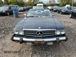1982 Mercedes-Benz 380 with VIN WDBBA45AXCB013425, listed as a Copart auction lot 74098484 with 145,140 mi miles and Salvage Title. Bid and sale history available at carsss.com. Image 5.