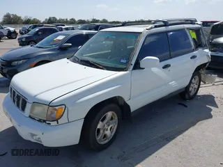 2001 Subaru Forester S w/Premium Pkg with VIN JF1SF65651H712410, listed as a IAAI auction lot 41782201 with 148,966 mi miles. Bid and sale history available at carsss.com. Image 18.