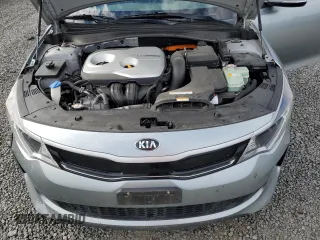 2017 Kia Optima Hybrid with VIN KNAGT4LE7H5011318, listed as a Copart auction lot 67912614 with 138,359 mi miles and Salvage Title. Bid and sale history available at carsss.com. Image 12.