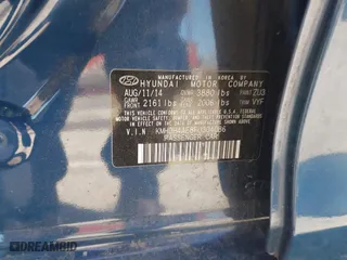 2015 Hyundai Elantra Limited with VIN KMHDH4AE8FU304086, listed as a IAAI auction lot 41830380 with 72,860 mi miles. Bid and sale history available at carsss.com. Image 9.