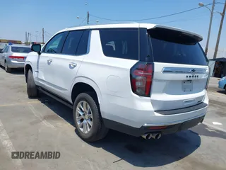 2023 Chevrolet Tahoe Premier with VIN 1GNSKSKD0PR262516, listed as a IAAI auction lot 42473875 with 83,461 mi miles and . Bid and sale history available at DreamBid. Image 3.