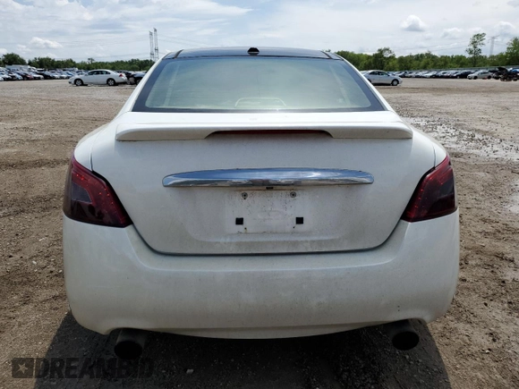 2010 Nissan Maxima SV with VIN 1N4AA5AP8AC852242, listed as a Copart auction lot 57330655 with 143,971 mi miles and Salvage title. Bid and sale history available at DreamBid. Image 6.