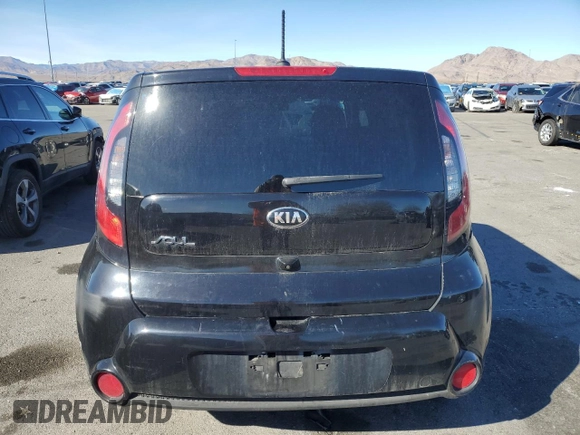 2016 Kia Soul + with VIN KNDJP3A50G7342660, listed as a Copart auction lot 45606545 with 135,559 mi miles and Salvage Title. Bid and sale history available at carsss.com. Image 6.