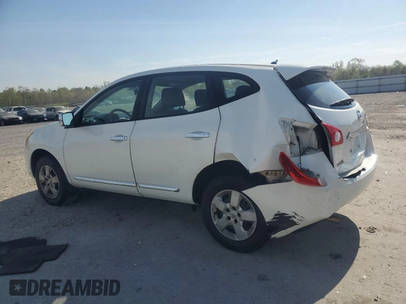 2012 Nissan Rogue S with VIN JN8AS5MV6CW402127, listed as a Copart auction lot 53429195 with 146,855 mi miles and Salvage Title. Bid and sale history available at DreamBid. Image 2.