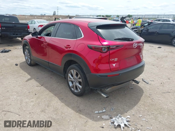 2021 Mazda CX-30 Preferred with VIN 3MVDMBCL6MM243479, listed as a IAAI auction lot 42226356 with 38,628 mi miles and . Bid and sale history available at DreamBid. Image 3.