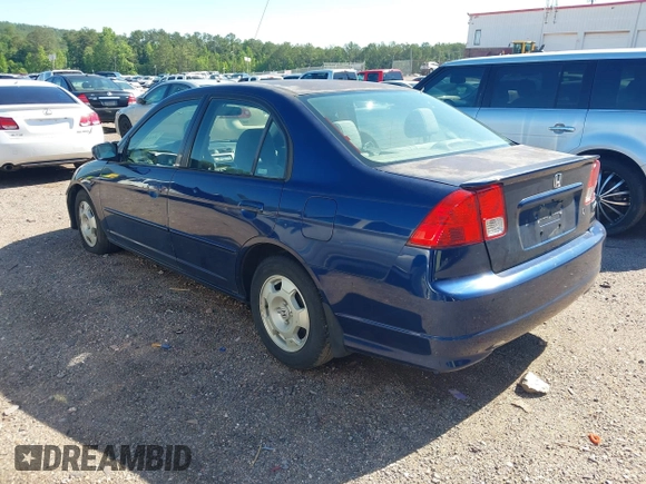 2005 Honda Civic with VIN JHMES96695S016899, listed as a IAAI auction lot 42165438 with 227,193 mi miles and . Bid and sale history available at DreamBid. Image 3.