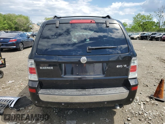 2008 Mercury Mariner Premier with VIN 4M2CU97128KJ17304, listed as a Copart auction lot 55965555 with 134,473 mi miles and Salvage title. Bid and sale history available at DreamBid. Image 6.