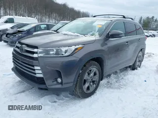 2017 Toyota Highlander Limited with VIN 5TDDZRFH9HS361759, listed as a IAAI auction lot 41359936 with 102,705 mi miles and . Bid and sale history available at DreamBid. Image 2.