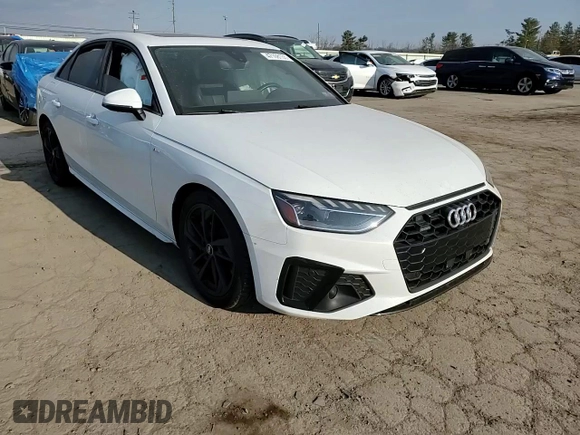 2021 Audi A4 S line Premium Plus z VIN WAUEAAF40MN003702, wystawiony jako Copart lot #47108135 z przebiegiem Nie podano mil oraz Szkoda całkowita • Salvage title. Historia ofert i sprzedaży dostępna na DreamBid. Obrazek 10.