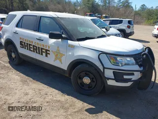 2017 Ford Police Interceptor Utility z VIN 1FM5K8AR5HGE14871, wystawiony jako IAAI lot #41628677 z przebiegiem 206 925 mil mil oraz . Historia ofert i sprzedaży dostępna na DreamBid. Obrazek 1.