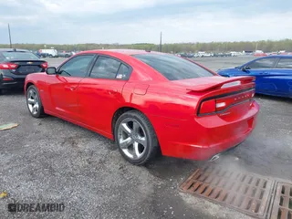 2011 Dodge Charger RT with VIN 2B3CL5CT9BH507017, listed as a IAAI auction lot 41922688 with 202,342 mi miles. Bid and sale history available at carsss.com. Image 3.