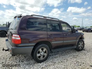 2004 Toyota Land Cruiser with VIN JTEHT05J042051807, listed as a Copart auction lot 53260915 with 366,102 mi miles and Salvage Title. Bid and sale history available at carsss.com. Image 3.