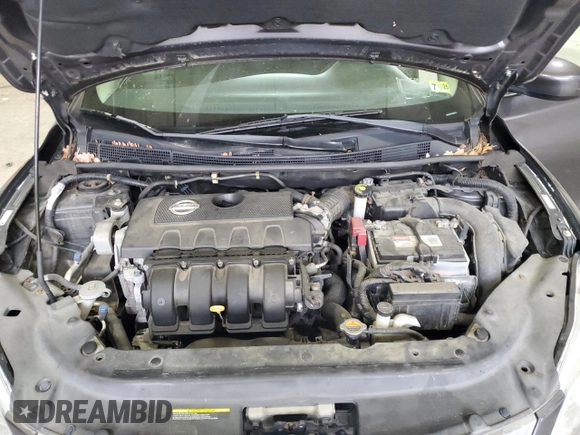 2013 Nissan Sentra FE+ S with VIN 3N1AB7AP5DL657102, listed as a Copart auction lot 54579015 with 122,419 mi miles and Salvage Title. Bid and sale history available at DreamBid. Image 11.