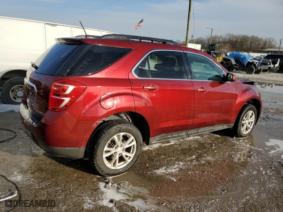 2016 Chevrolet Equinox LT with VIN 2GNALCEK8G6142175, listed as a Copart auction lot 48254575 with 0 mi miles and Salvage Title. Bid and sale history available at carsss.com. Image 3.