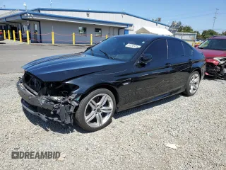 2013 BMW 5 Series 550i xDrive z VIN WBAFU9C54DDY72476, wystawiony jako Copart lot #56338925 z przebiegiem 76 018 mil mil oraz Szkoda całkowita • Salvage title. Historia ofert i sprzedaży dostępna na DreamBid. Obrazek 1.