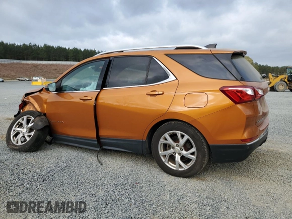 2018 Chevrolet Equinox LT with VIN 2GNAXKEX8J6249289, listed as a Copart auction lot 51837525 with 115,301 mi miles and Salvage Title. Bid and sale history available at DreamBid. Image 2.