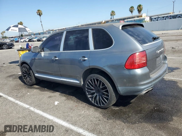 2005 Porsche Cayenne Turbo z VIN WP1AC29P65LA91187, wystawiony jako Copart lot #65861054 z przebiegiem 186 084 mil mil oraz Szkoda całkowita • Salvage title. Historia ofert i sprzedaży dostępna na DreamBid. Obrazek 2.