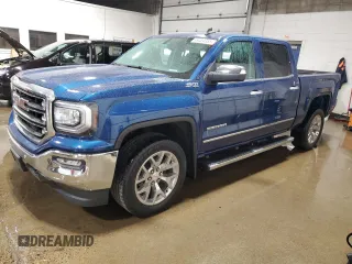2017 GMC Sierra 1500 SLT z VIN 3GTU2NECXHG193177, wystawiony jako Copart lot #49484355 z przebiegiem 69 198 mil mil oraz Szkoda całkowita • Salvage title. Historia ofert i sprzedaży dostępna na DreamBid. Obrazek 1.