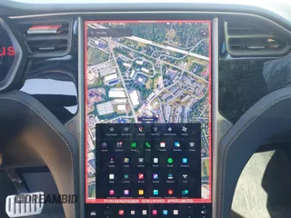 2018 Tesla Model X 75D with VIN 5YJXCAE45JF103828, listed as a IAAI auction lot 41698708 with 118,699 mi miles and . Bid and sale history available at carsss.com. Image 17.