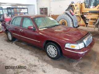 2008 Mercury Grand Marquis GS with VIN 2MEFM74VX8X608505, listed as a IAAI auction lot 41314796 with 132,835 mi miles and . Bid and sale history available at DreamBid. Image 1.