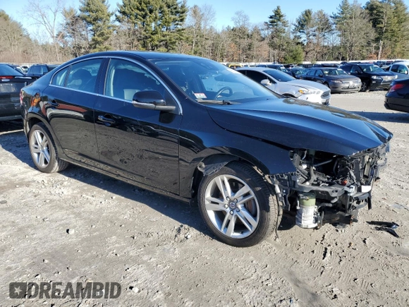 2015 Volvo S60 T5 Platinum with VIN YV1612TM1F2364517, listed as a Copart auction lot 36835394 with 91,154 mi miles. Bid and sale history available at carsss.com. Image 4.