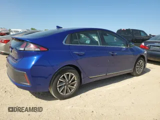 2020 Hyundai Ioniq Limited with VIN KMHC85LJ3LU071113, listed as a Copart auction lot 52460715 with 35,584 mi miles and Clean title. Bid and sale history available at DreamBid. Image 3.