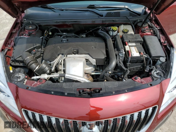 2016 Buick Regal GS with VIN 2G4GV5GX1G9155264, listed as a Copart auction lot 64977104 with 129,580 mi miles and Salvage Title. Bid and sale history available at DreamBid. Image 11.