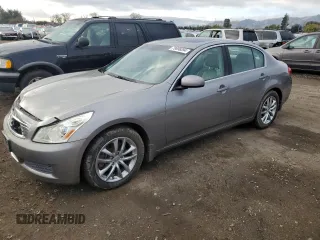 2007 Infiniti G35 Journey with VIN JNKBV61E67M701960, listed as a Copart auction lot 79696094 with 170,233 mi miles and Salvage Title. Bid and sale history available at DreamBid. Image 1.