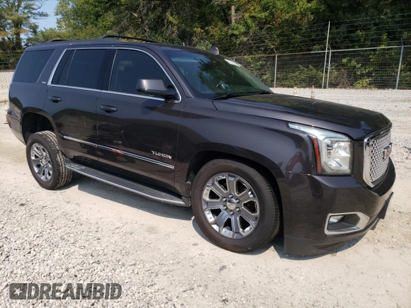 2016 GMC Yukon SLT with VIN 1GKS2BKC4GR104863, listed as a Copart auction lot 70062604 with 118,377 mi miles and Salvage Title. Bid and sale history available at carsss.com. Image 4.