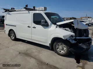 2021 Nissan NV Cargo SV with VIN 1N6BF0KM0MN809897, listed as a Copart auction lot 76552694 with 100,124 mi miles and Salvage Title. Bid and sale history available at carsss.com. Image 4.