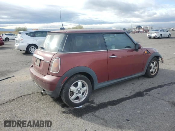 2008 MINI Hardtop with VIN WMWMF33548TU65011, listed as a Copart auction lot 82175524 with 197,702 mi miles and Salvage title. Bid and sale history available at DreamBid. Image 3.