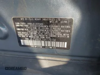 2010 Subaru Forester X Limited с VIN JF2SH6DC7AH724104, выставлен на аукционе IAAI как лот 41253857 с пробегом 109 532 миль миль и . История ставок и продаж доступна на DreamBid. Изображение 9.