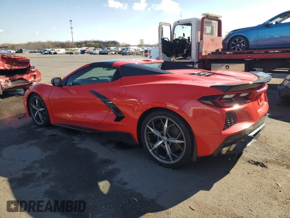 2022 Chevrolet Corvette 3LT with VIN 1G1YC3D41N5117663, listed as a Copart auction lot 79477514 with 6,965 mi miles and Salvage Title. Bid and sale history available at carsss.com. Image 2.