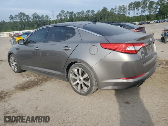 2013 Kia Optima SX с VIN 5XXGR4A6XDG248081, выставлен на аукционе Copart как лот 55997735 с пробегом 122 088 миль миль и Списание • Salvage title. История ставок и продаж доступна на DreamBid. Изображение 2.