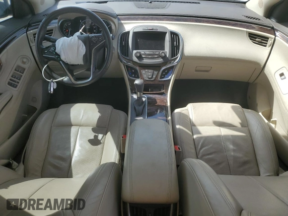 2015 Buick LaCrosse Premium II with VIN 1G4GF5G36FF253576, listed as a Copart auction lot 48035405 with 125,285 mi miles and Salvage Title. Bid and sale history available at DreamBid. Image 8.