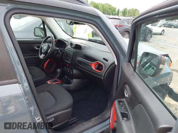 2016 Jeep Renegade Trailhawk with VIN ZACCJBCT3GPC87138, listed as a IAAI auction lot 42076346 with 102,156 mi miles and . Bid and sale history available at carsss.com. Image 5.