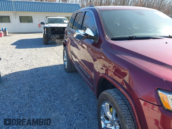 2017 Jeep Grand Cherokee Overland with VIN 1C4RJFCG8HC608729, listed as a IAAI auction lot 41401531 with 163,833 mi miles. Bid and sale history available at carsss.com. Image 6.