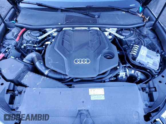 2021 Audi A6 Premium Plus with VIN WAUL2AF26MN050140, listed as a Copart auction lot 43313464 with 0 mi miles. Bid and sale history available at carsss.com. Image 12.