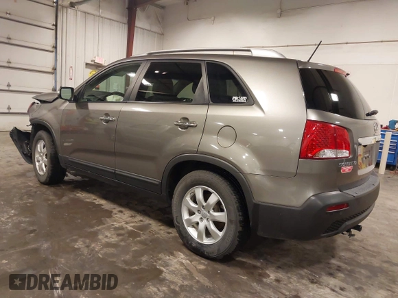 2013 Kia Sorento LX with VIN 5XYKT3A66DG381650, listed as a IAAI auction lot 42400630 with 182,333 mi miles and . Bid and sale history available at DreamBid. Image 3.