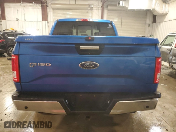 2015 Ford F-150 XLT with VIN 1FTEW1EG8FKE57927, listed as a Copart auction lot 51476255 with 134,332 mi miles and Clean Title. Bid and sale history available at carsss.com. Image 6.