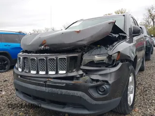 2016 Jeep Compass High Altitude Edition with VIN 1C4NJCEA6GD619825, listed as a IAAI auction lot 40775452 with 101,199 mi miles. Bid and sale history available at carsss.com. Image 6.