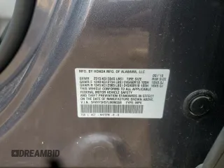 2020 Honda Pilot EX-L with VIN 5FNYF5H57LB006558, listed as a Copart auction lot 55172095 with 58,863 mi miles and Salvage title. Bid and sale history available at DreamBid. Image 13.