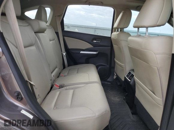 2015 Honda CR-V EX-L with VIN 2HKRM3H72FH536328, listed as a Copart auction lot 81567354 with 132,381 mi miles and Clean Title. Bid and sale history available at carsss.com. Image 10.