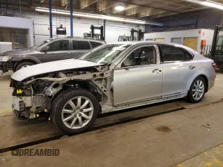 2007 Lexus LS 460 L with VIN JTHGL46F875015527, listed as a Copart auction lot 88140695 with 91,056 mi miles and Salvage Title. Bid and sale history available at DreamBid. Image 1.