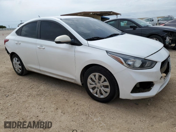 2021 Hyundai Accent SE z VIN 3KPC24A67ME147852, wystawiony jako Copart lot #56065625 z przebiegiem 77 003 mil mil oraz Szkoda całkowita • Salvage title. Historia ofert i sprzedaży dostępna na DreamBid. Obrazek 4.
