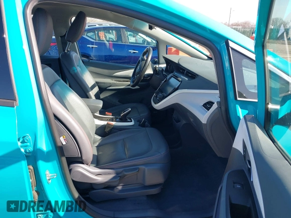 2020 Chevrolet Bolt EV Premier with VIN 1G1FZ6S0XL4121012, listed as a IAAI auction lot 41503991 with 56,957 mi miles and . Bid and sale history available at DreamBid. Image 5.