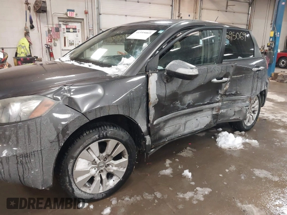 2011 Acura RDX with VIN 5J8TB1H29BA000788, listed as a IAAI auction lot 41595069 with 195,165 mi miles. Bid and sale history available at carsss.com. Image 6.