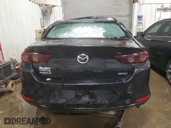 2021 Mazda 3 Select with VIN JM1BPABL9M1322654, listed as a Copart auction lot 37362464 with Not Provided miles and Salvage Title. Bid and sale history available at DreamBid. Image 6.
