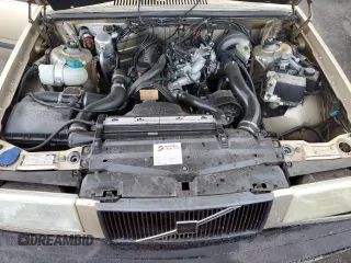 1991 Volvo 740 with VIN YV1FA8746M2513630, listed as a Copart auction lot 44464865 with 221,431 mi miles and Salvage Title. Bid and sale history available at carsss.com. Image 11.