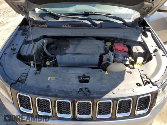 2019 Jeep Compass Latitude with VIN 3C4NJDBB1KT703251, listed as a Copart auction lot 52760895 with 73,026 mi miles and Salvage Title. Bid and sale history available at DreamBid. Image 12.